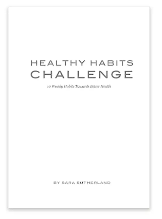 Healthy Habits Challenge book cover